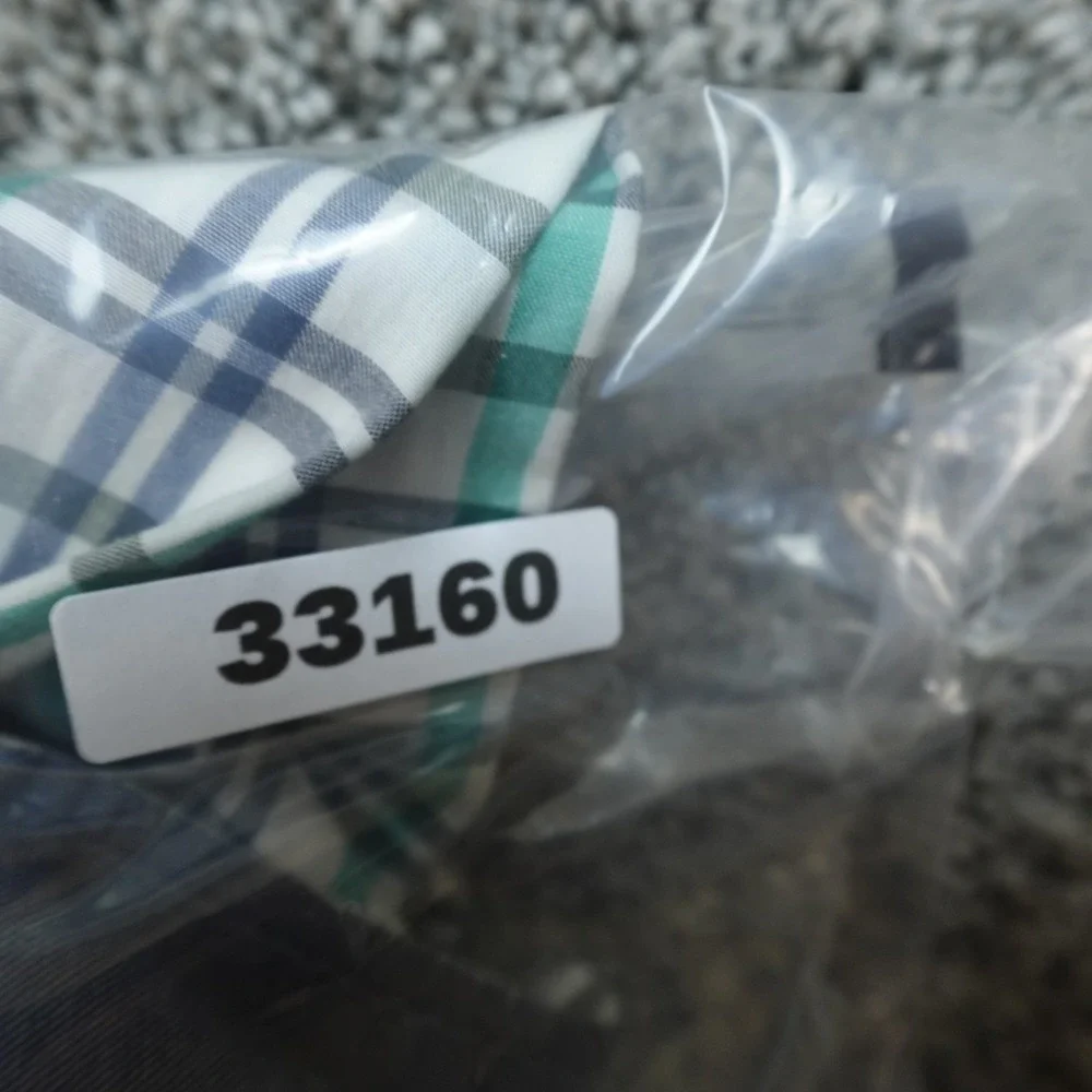 Banana Republic Shirt Mens M Green Plaid Button Up Long Sleeve Check Preppy Top